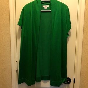 Green Cardigan